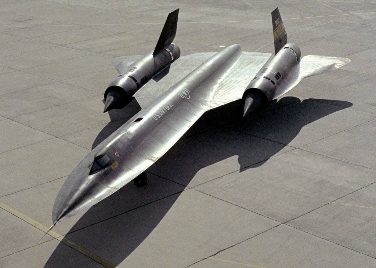 Lockheed YF-12 in daylight