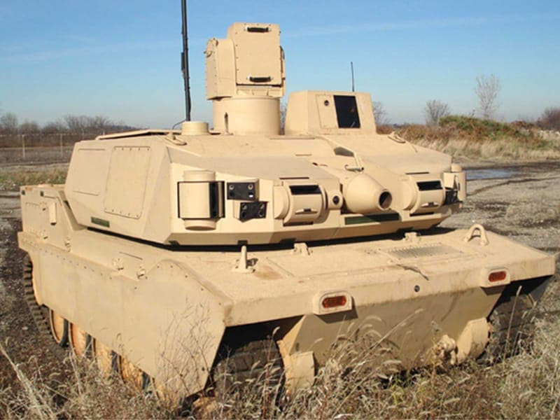 Black Knight Tank close up