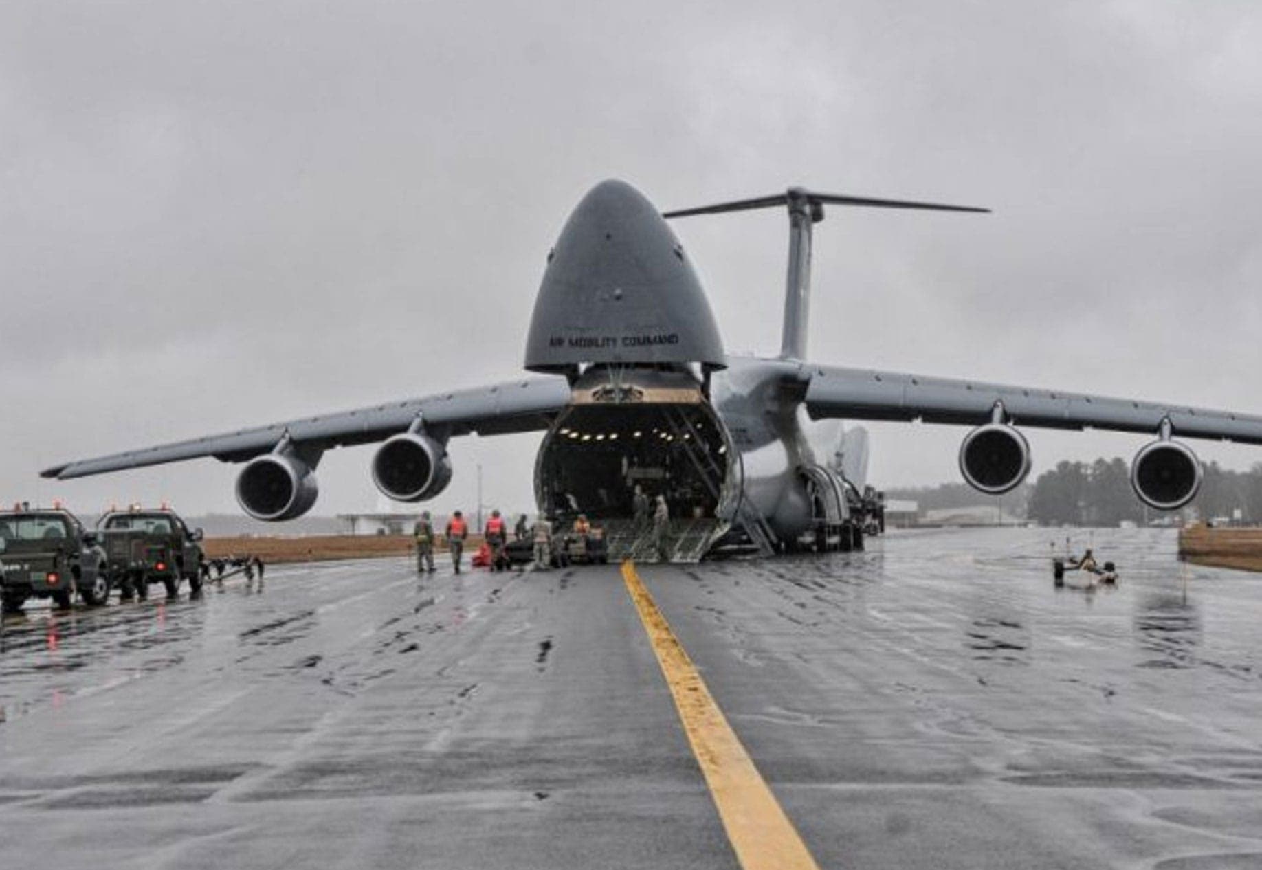 Lockheed C-5 Galaxy Transport Aircraft