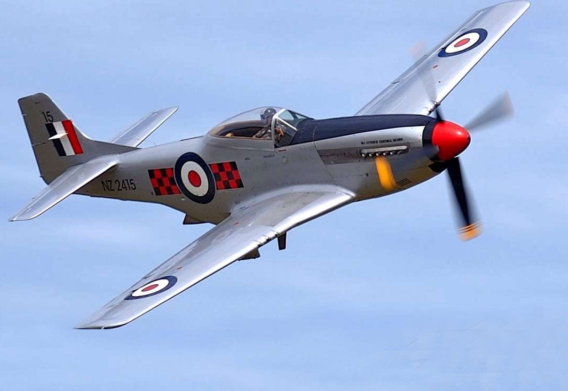 North American P-51 Mustang Combat Aircraft