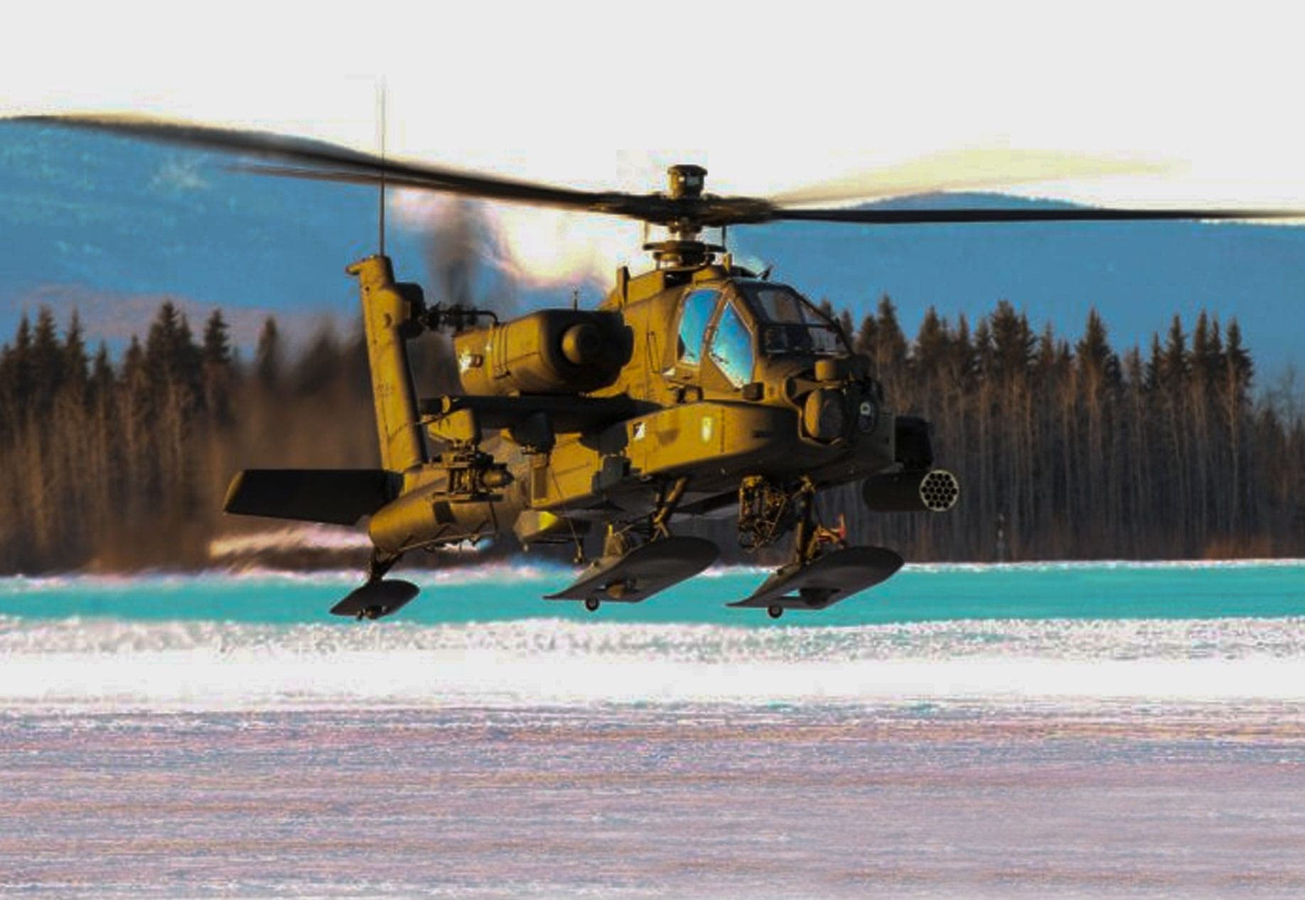 Powerful Images Of The AH-64 Apache Attack Helicopter