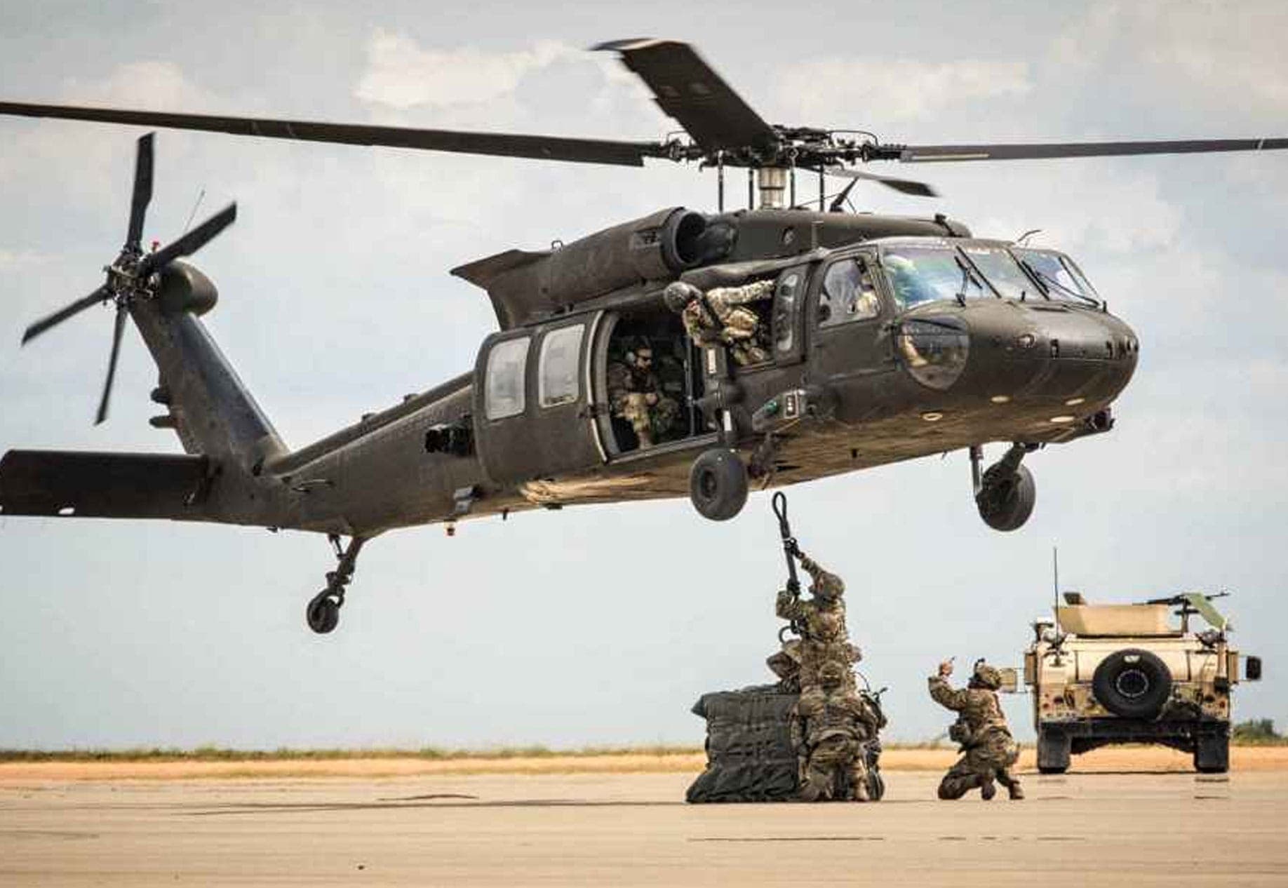 Sikorsky UH-60 Black Hawk Military Helicopter