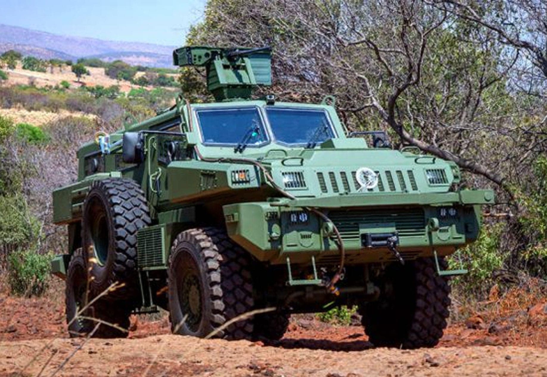 South Africa’s Marauder Armed Vehicle