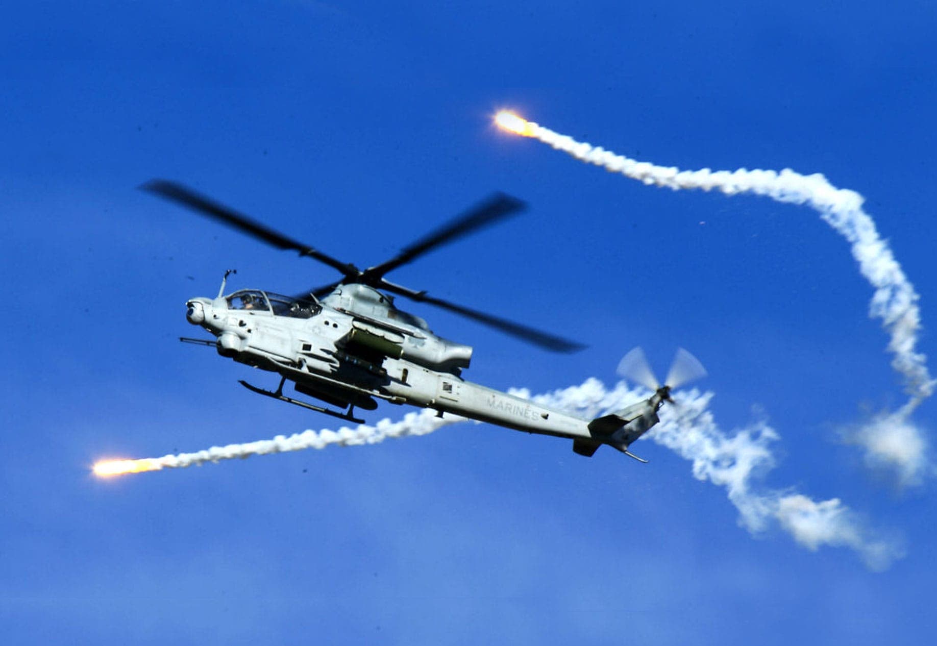 The Bell AH-1Z Viper Attack Helicopter