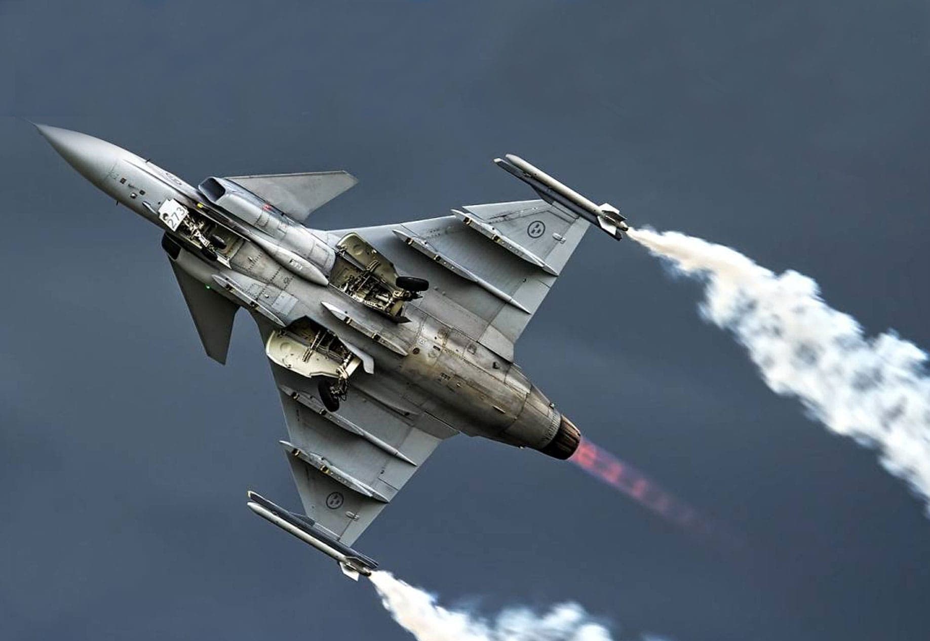 The Saab JAS 39 Gripen