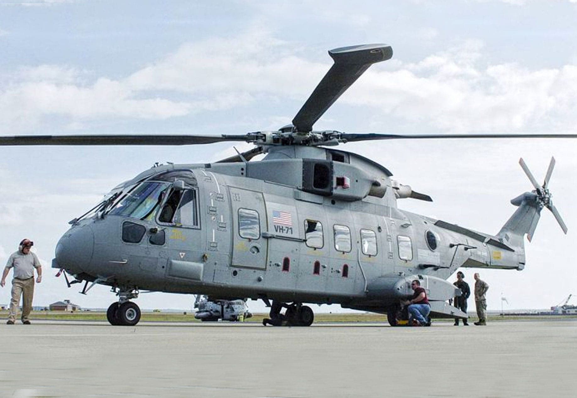 The VH-71 Kestrel Transport Helicopter