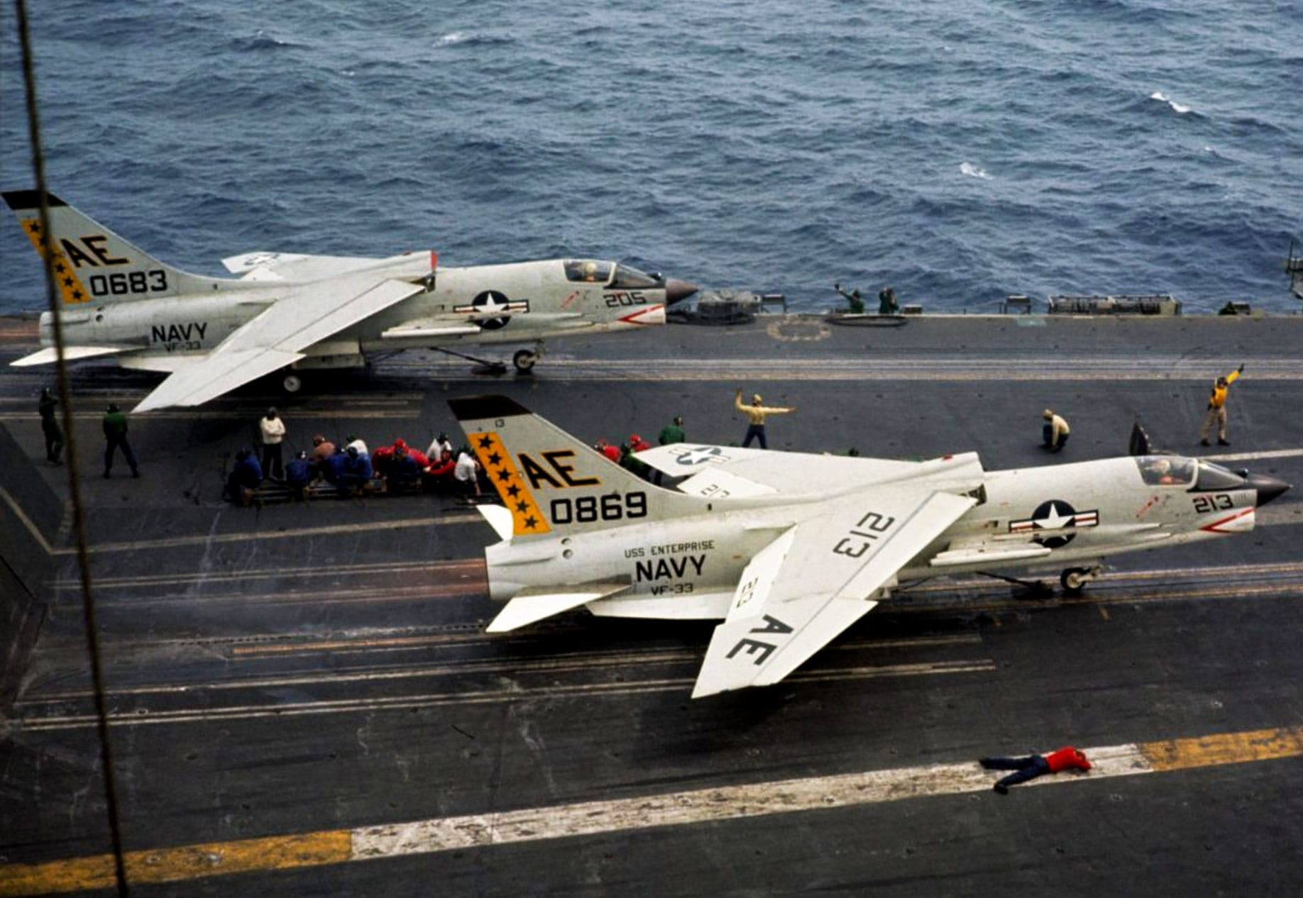 Vought F-8 Crusader Jet Fighter