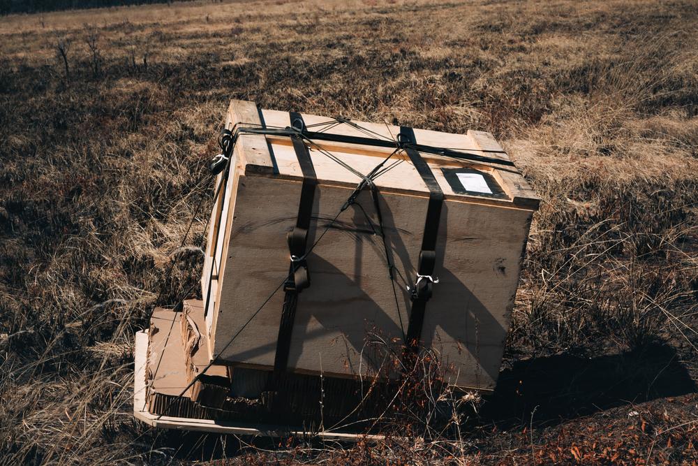 Aerial resupply operation during Talisman Sabre exercise