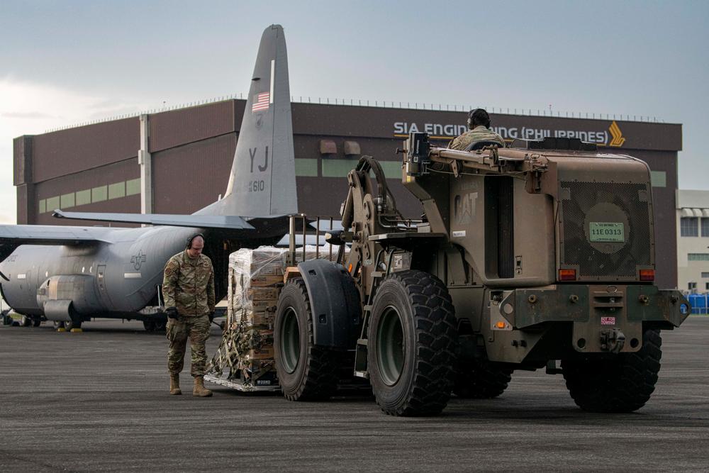 Military supply chain operations during disaster relief deployment