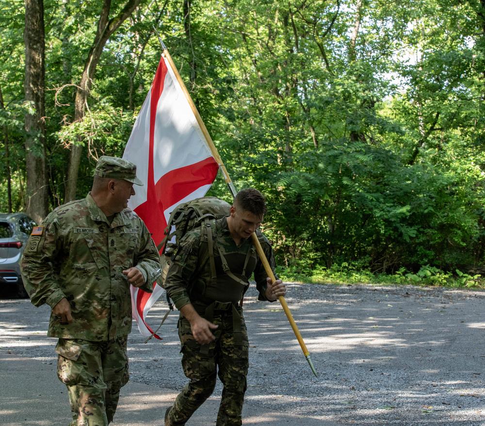 Soldiers participating in national training competition