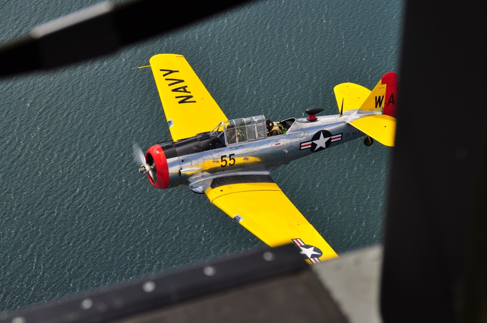 WWII-era military aircraft and anti-aircraft operations