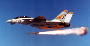 F-14 Firing Missile