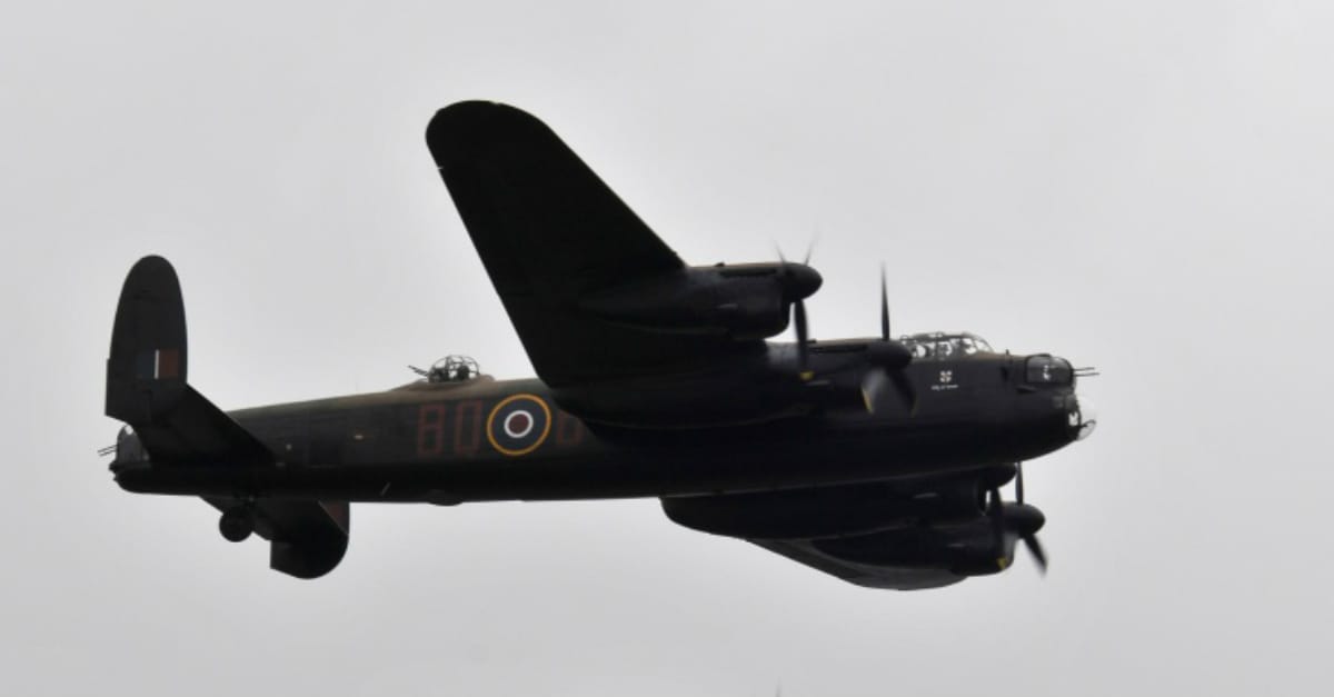Avro Lancaster plane