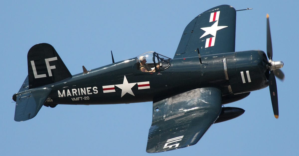 Vought F4U Corsair plane - WW2 Planes