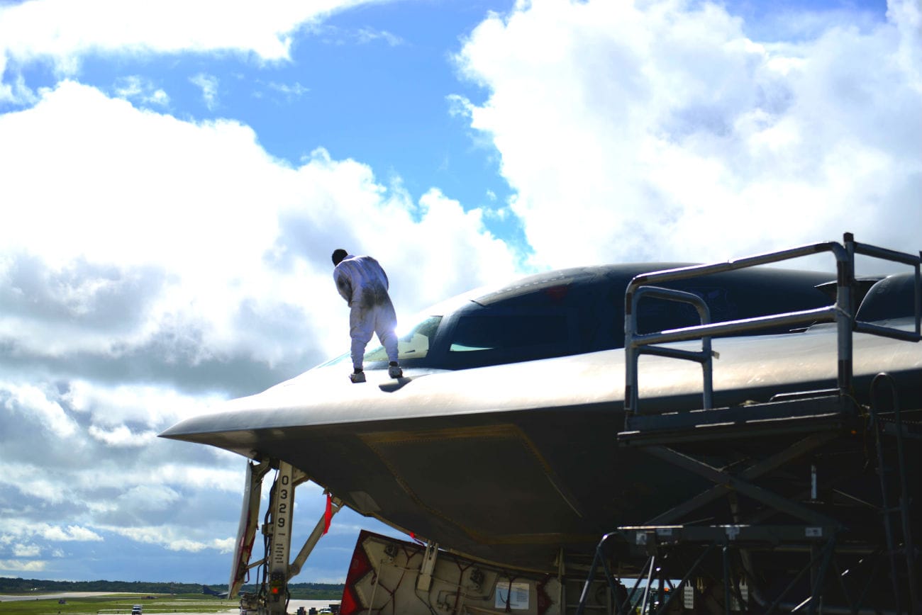 B-2 Spirit Bomber Windshield