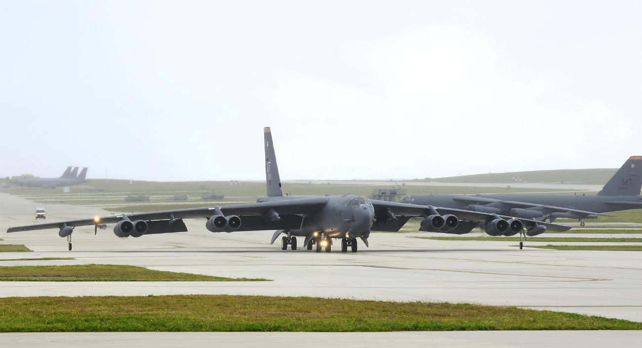 B-52 Stealth Bomber Taxi