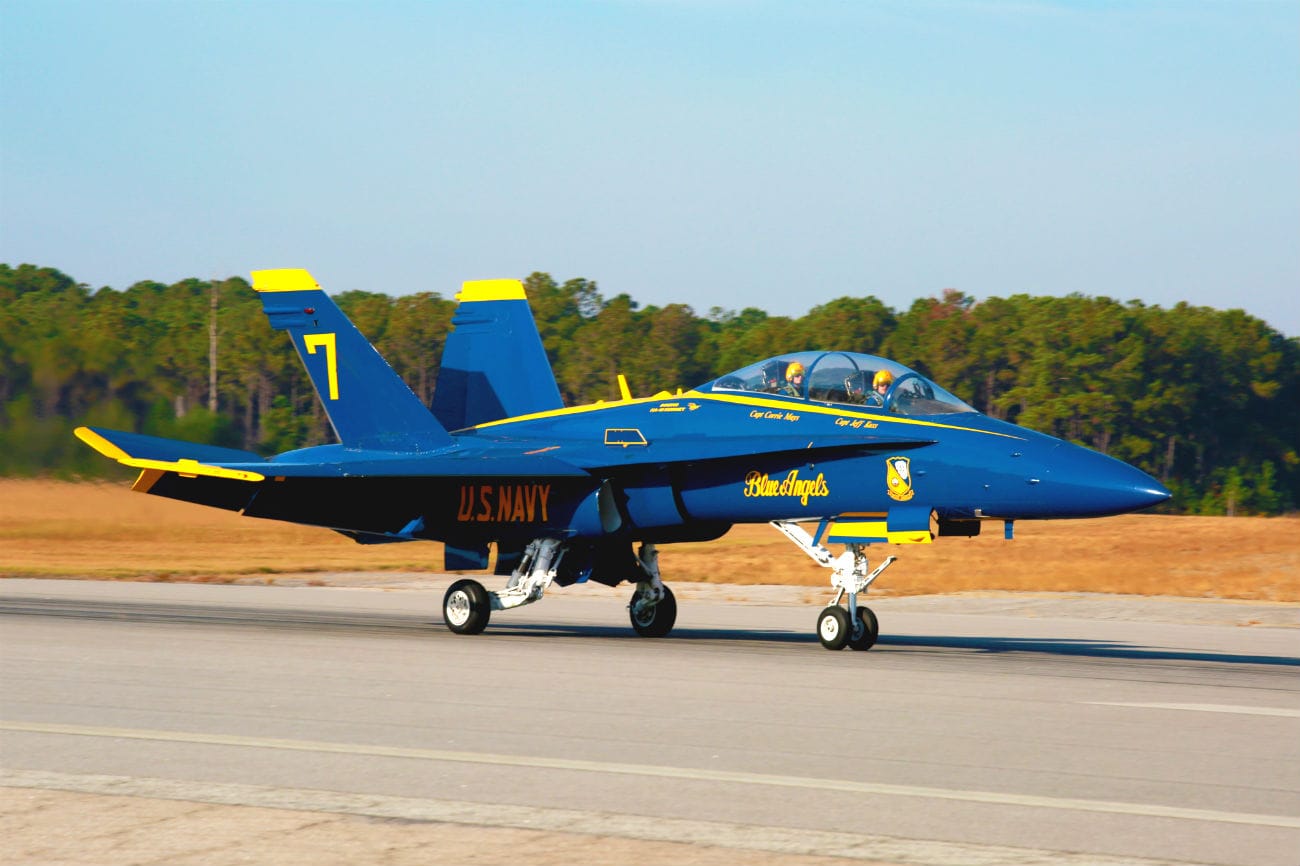 Blue Angel prepares for take off