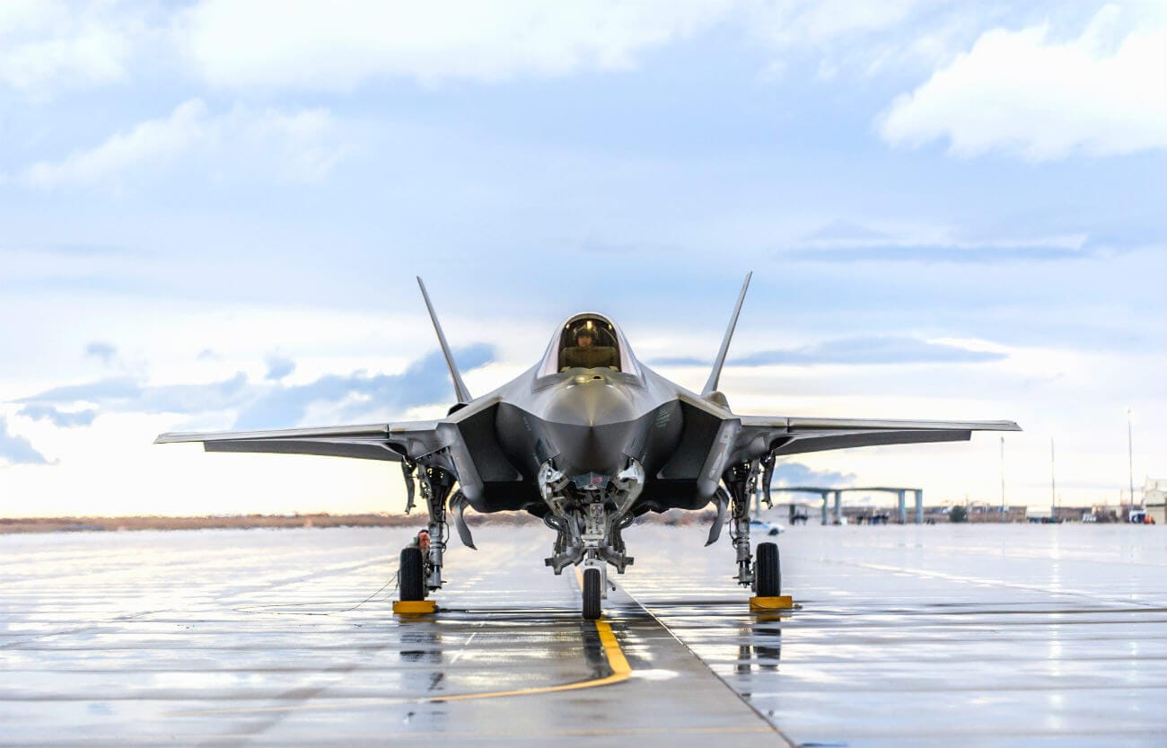 F-35 Lightning Parked