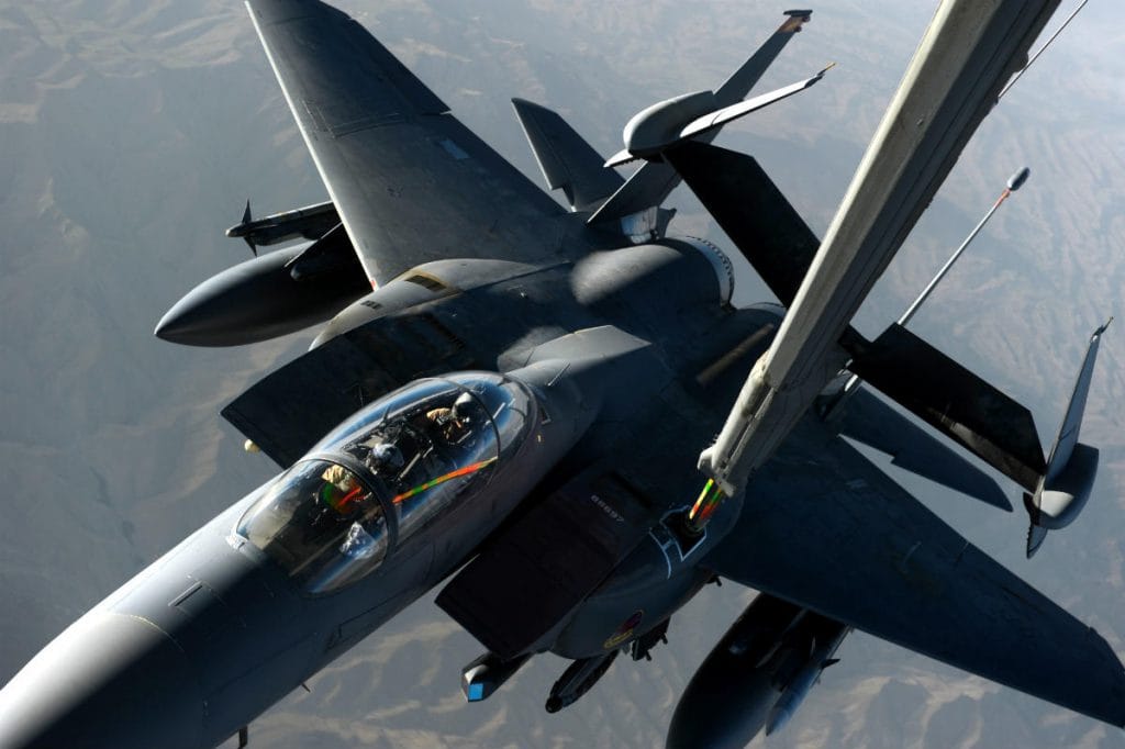 F-15 Strike Eagle Refuel