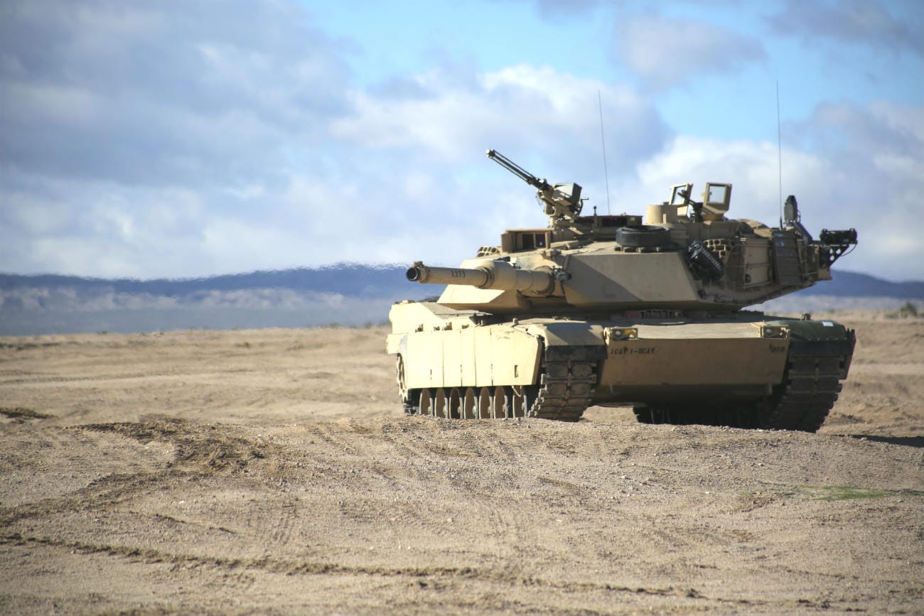 M1 Abrams tank images desert