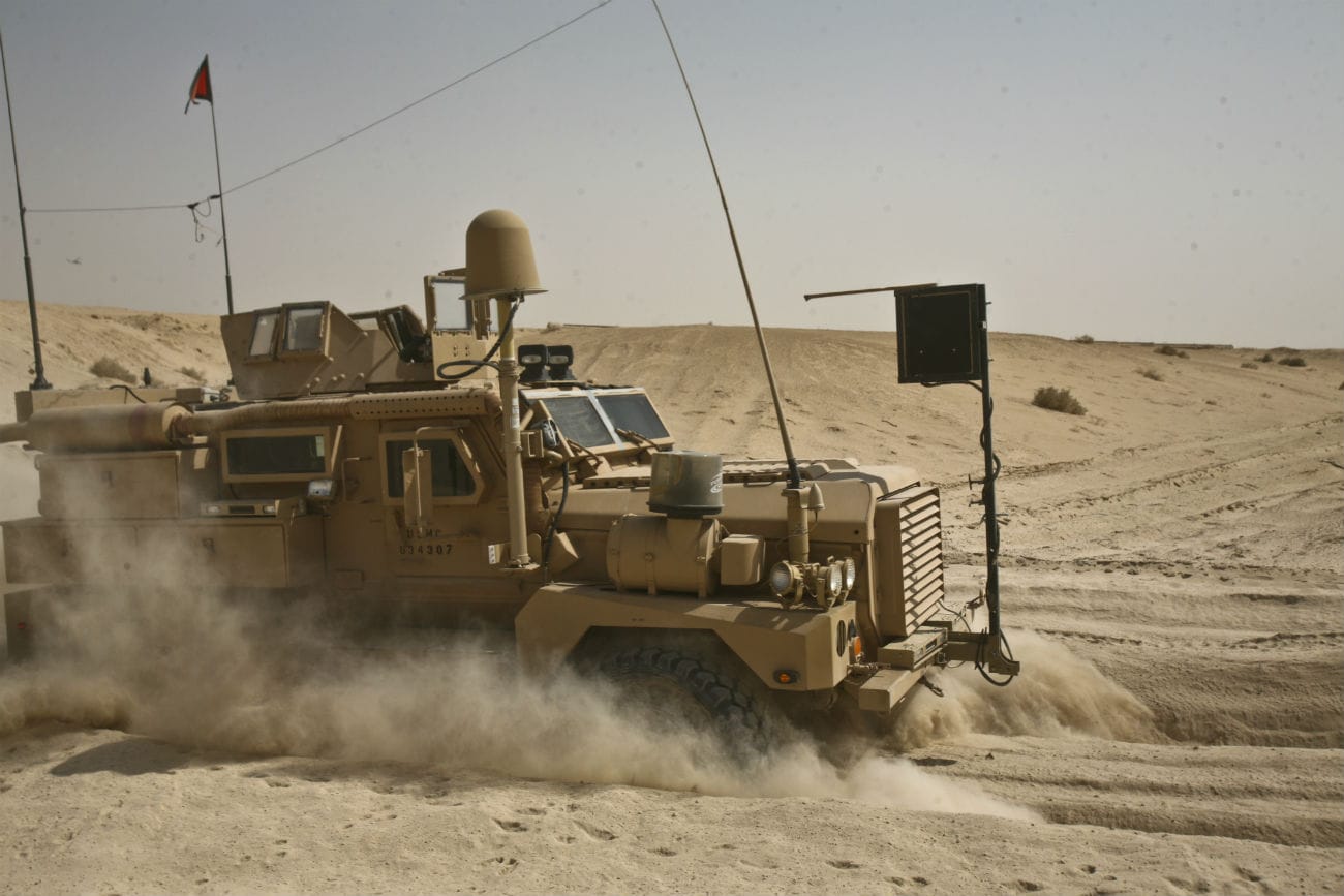 MRAP sandy
