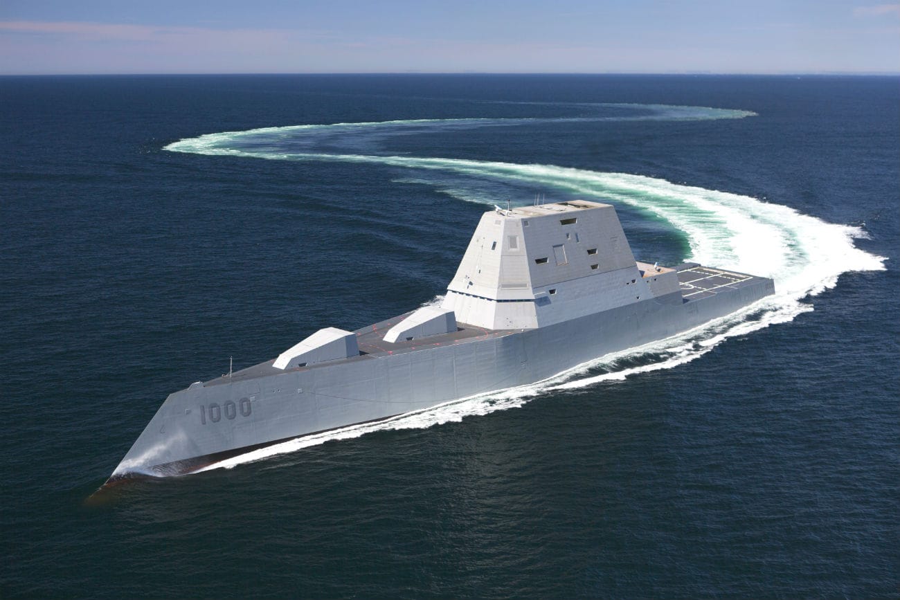 USS Zumwalt maneuverability