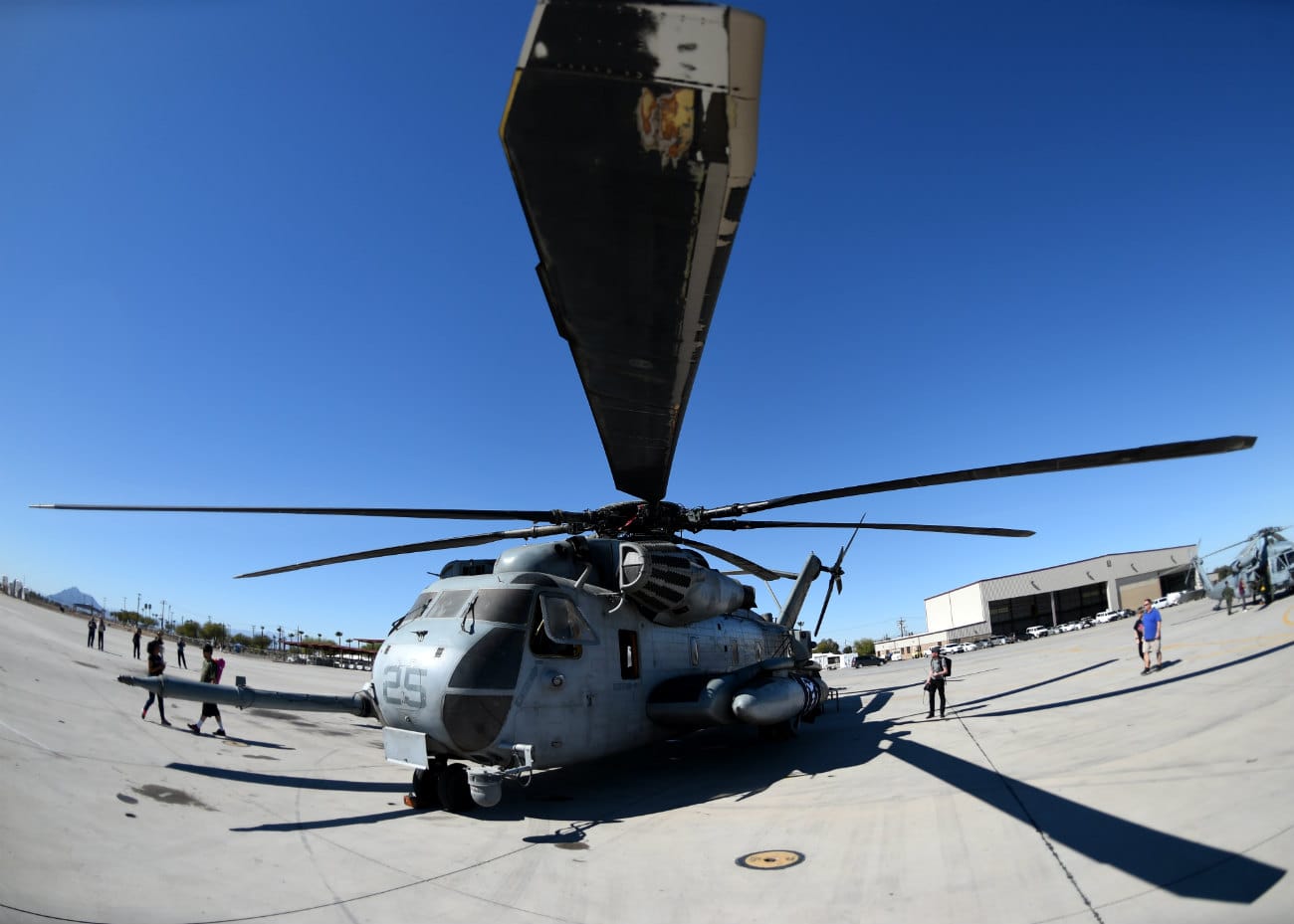 CH-53 Helicopter propeller