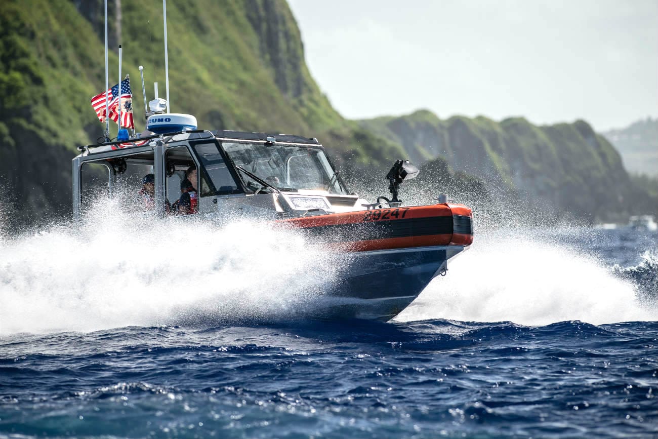 US Coast Guard Images Response boat