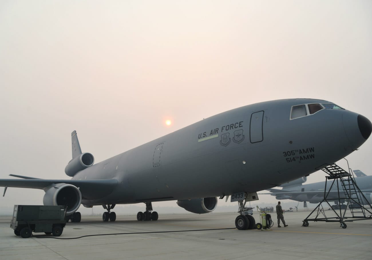 KC10 Extender parked