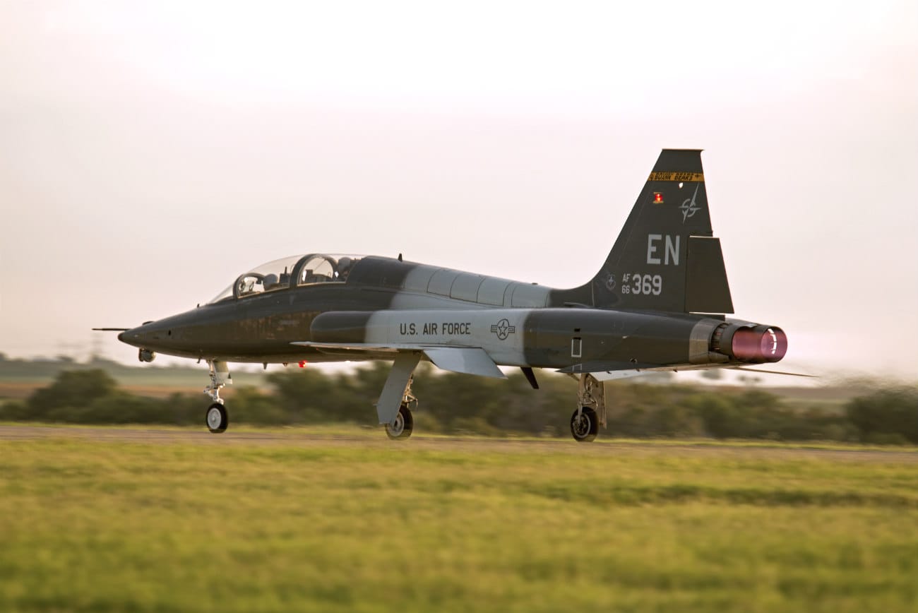 Talon Aircraft after burners