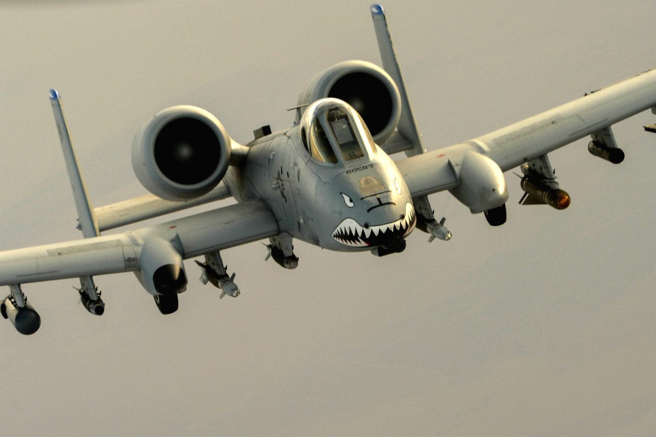 A-10 in air