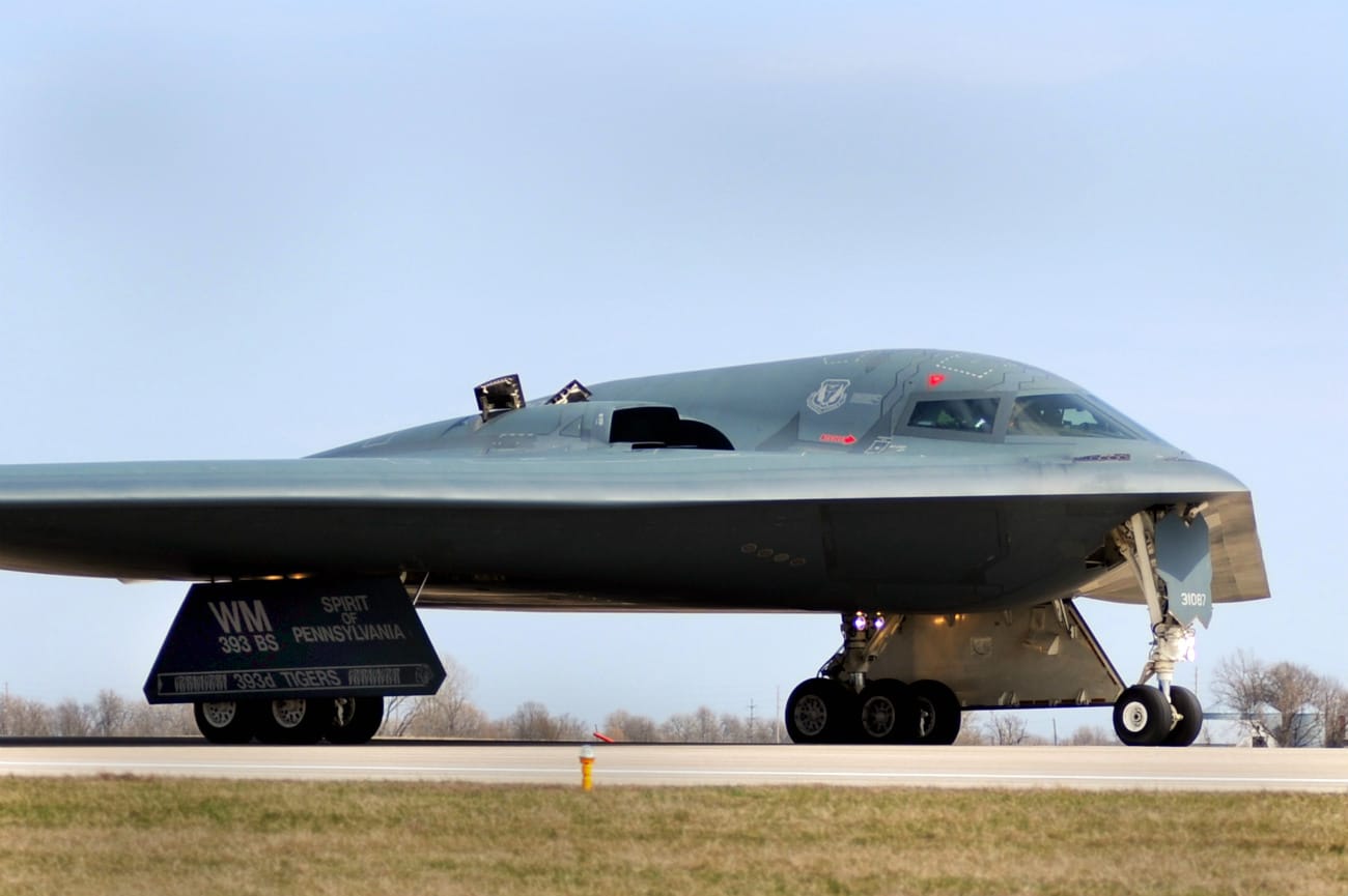 B-2 Spirit - Return from mission