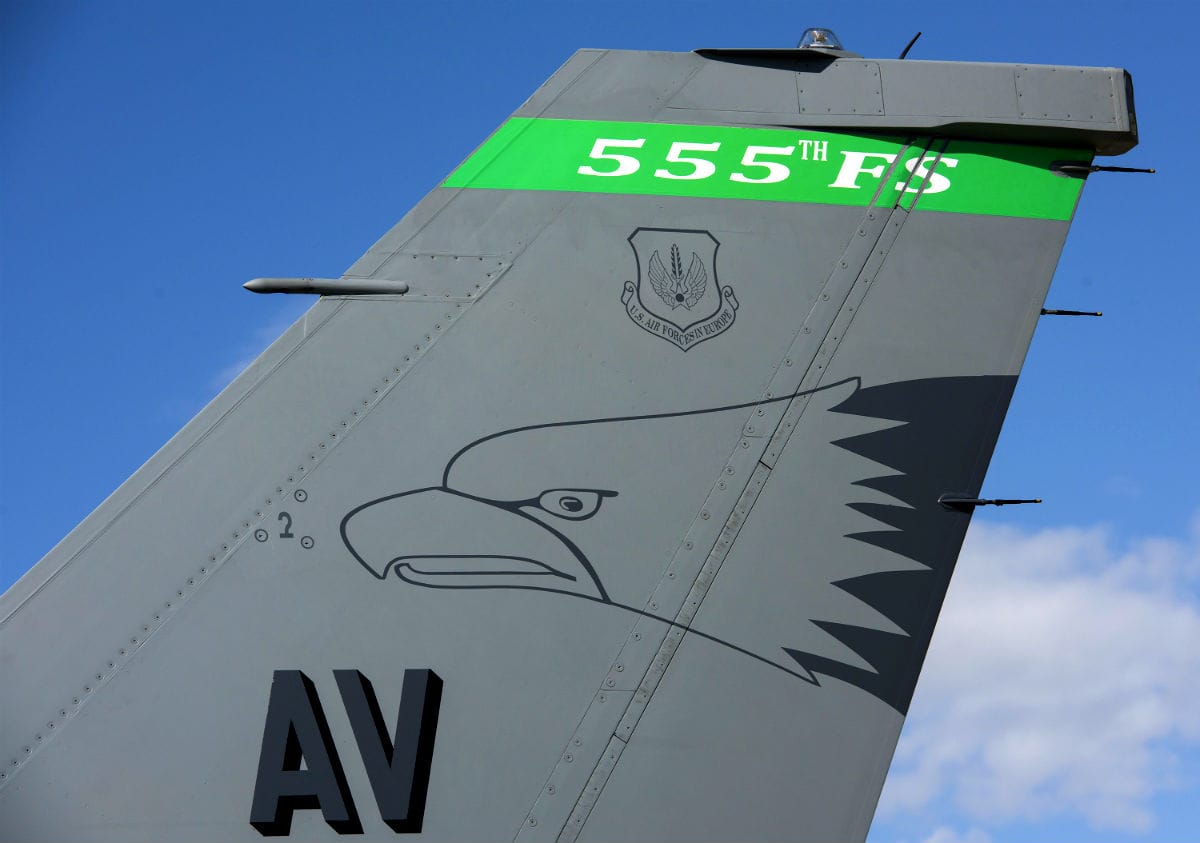 Italian F-16 Fighting Falcon Tail