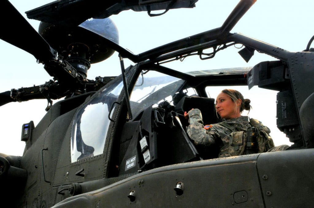 Female Apache Pilot