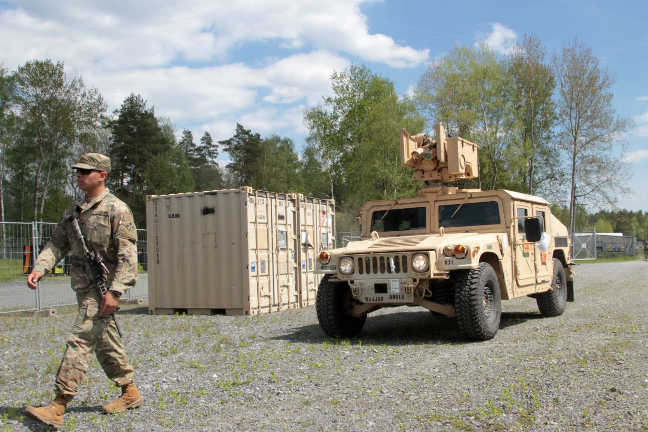HMMWV - Loading yard