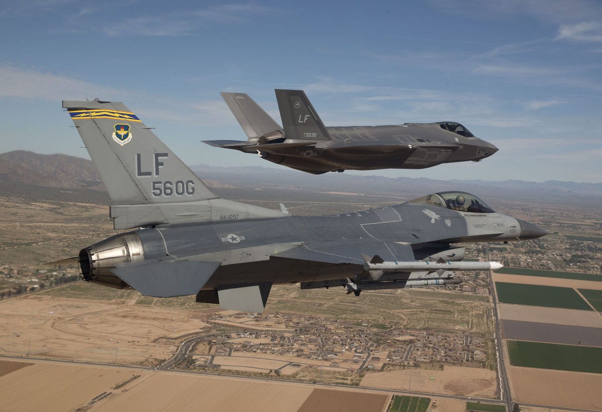 F-35 LIghtning IIs at Red Flag