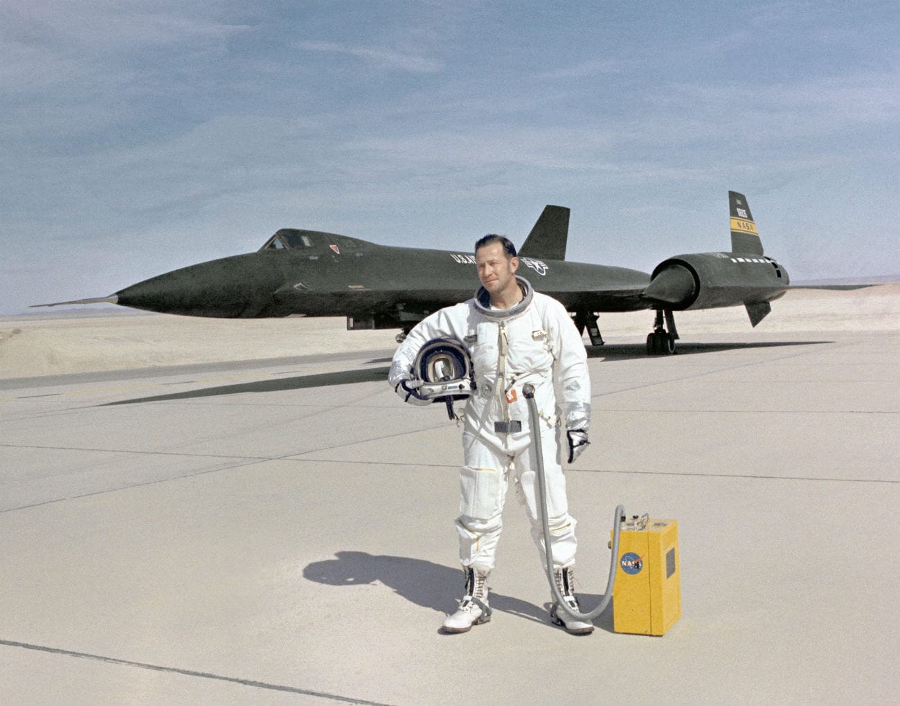 Lockheed YF-12 - NASA Test Pilot Don Mallick