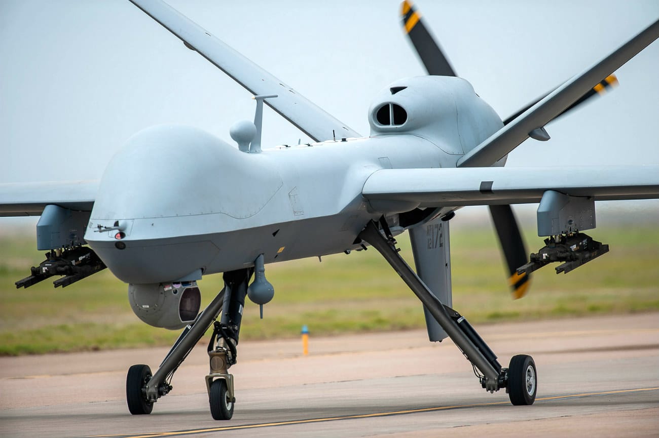MQ-9 Reaper - Low pass