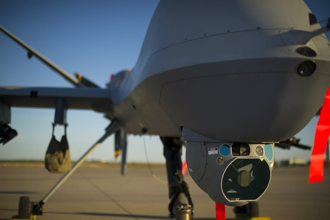 MQ-9 Reaper - Smile for the camera