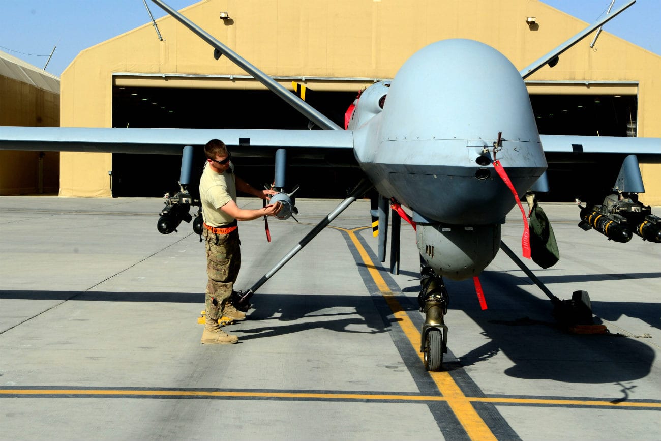 MQ-9 Reaper - Pre-flight check-up