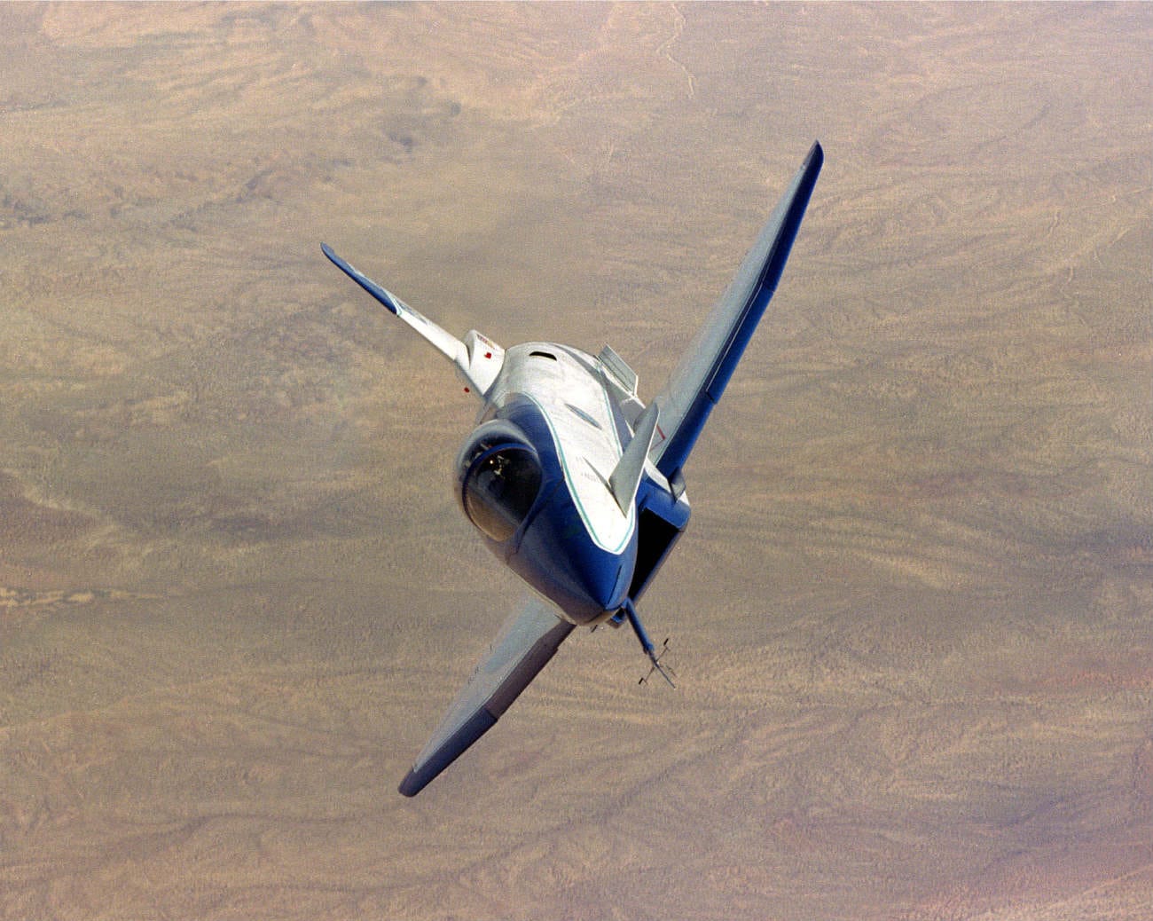 X-31 cruising altitude
