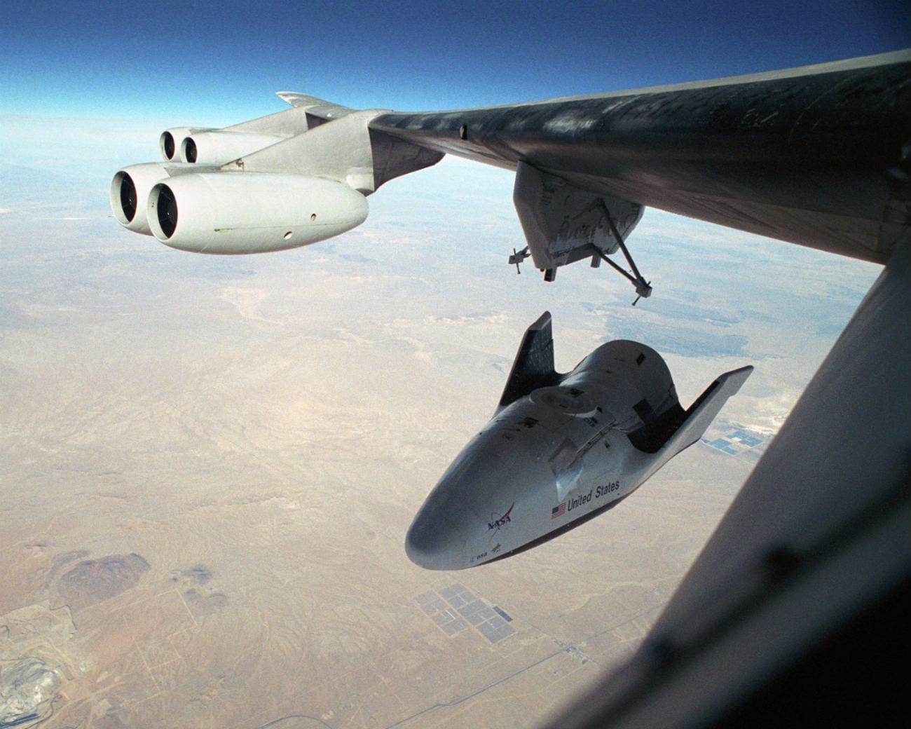X-38 Crew Return Vehicle cruising altitude