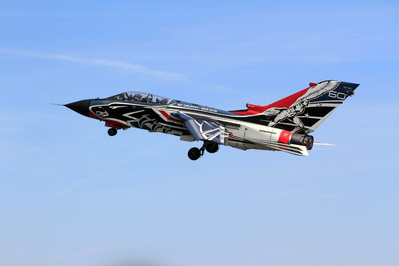 Captivating Images of Panavia Tornado cruising altitude