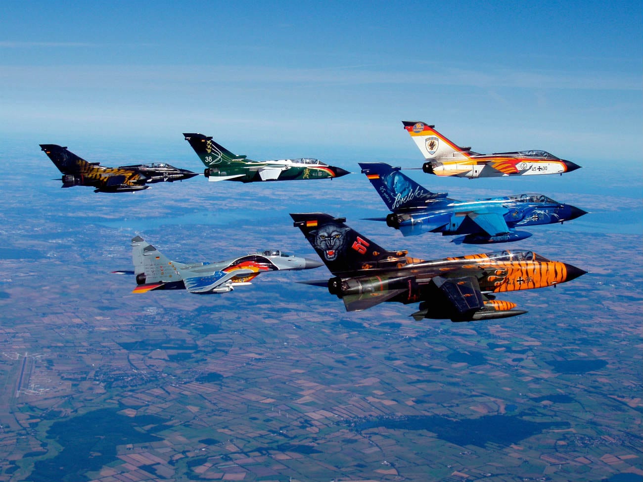Captivating Images of Panavia Tornado formation flight