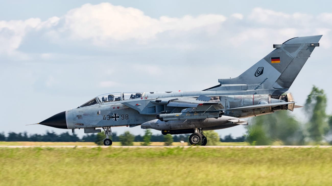 Captivating Images of Panavia Tornado on the flight path