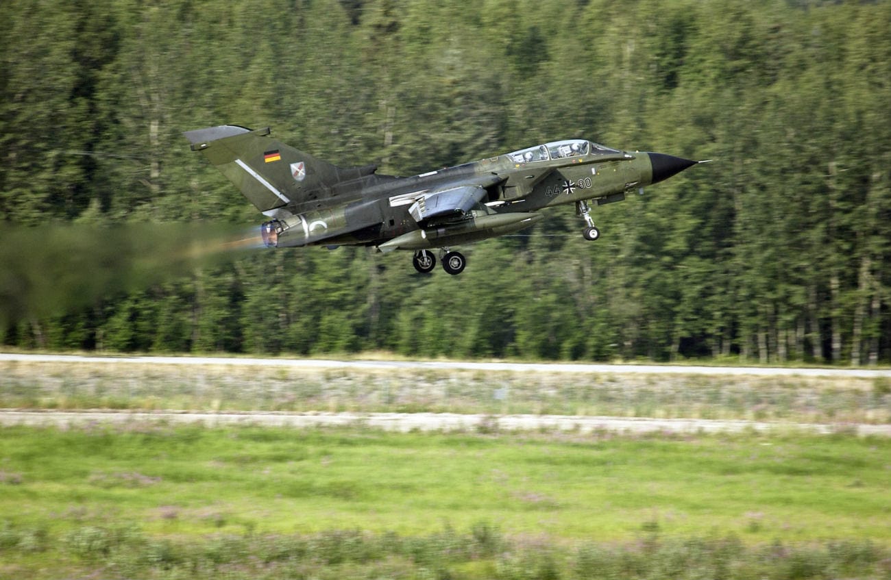 Captivating Images of Panavia Tornado taking off