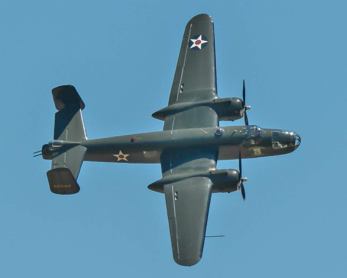 B-25 during Barksdale AFB Airshow