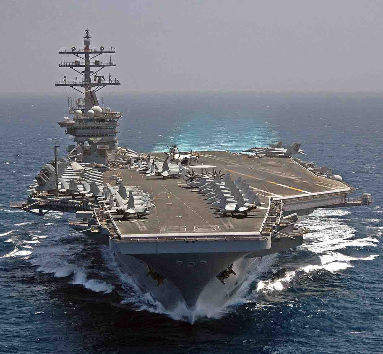 USS Dwight D Eisenhower Active Aircraft Carriers.