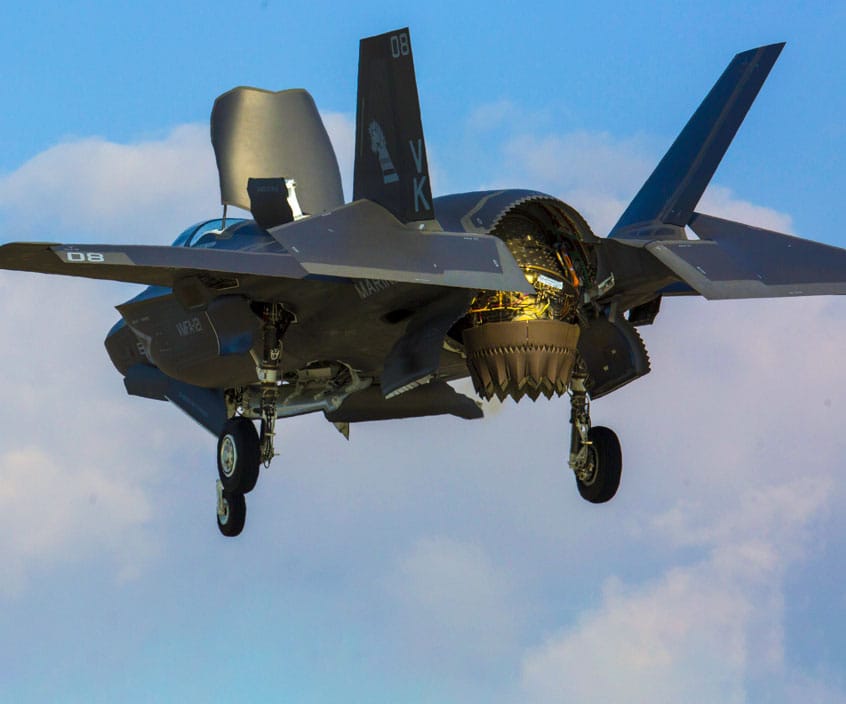 F-35 Lightning II in flight