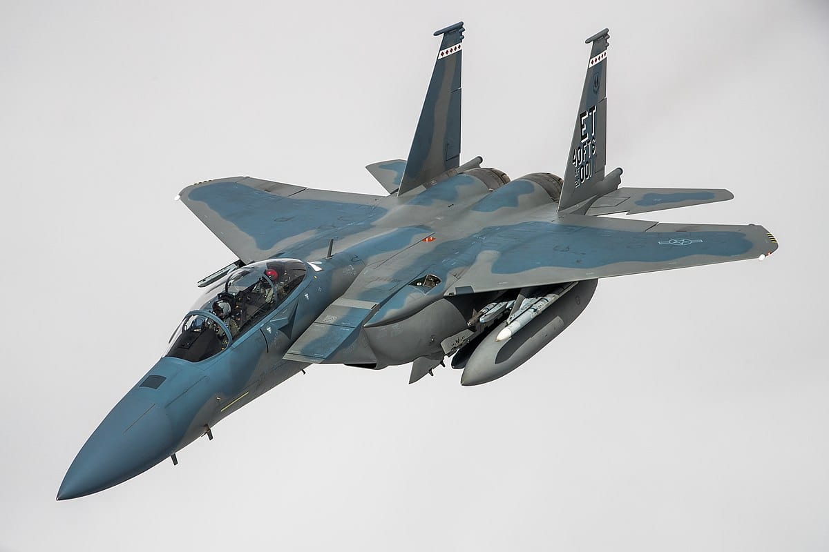 F-15EX Eagle II in flight